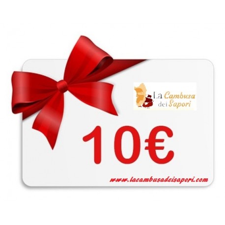 Gift Card 10 €
